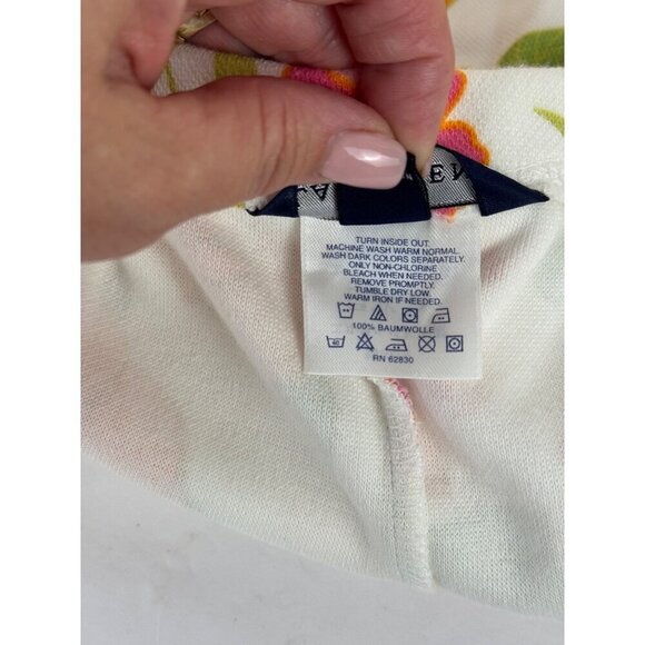 Lands' End Hawaiian Floral Skort Women's 3X Summer Beach Vacation Multicolor EUC - Picture 9 of 9